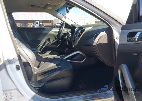 2014 Hyundai Veloster Re:flex W/Black z USA, uszkodzony, nr VIN KMHTC6AD1EU213043